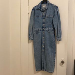Cute Mango denim dress!